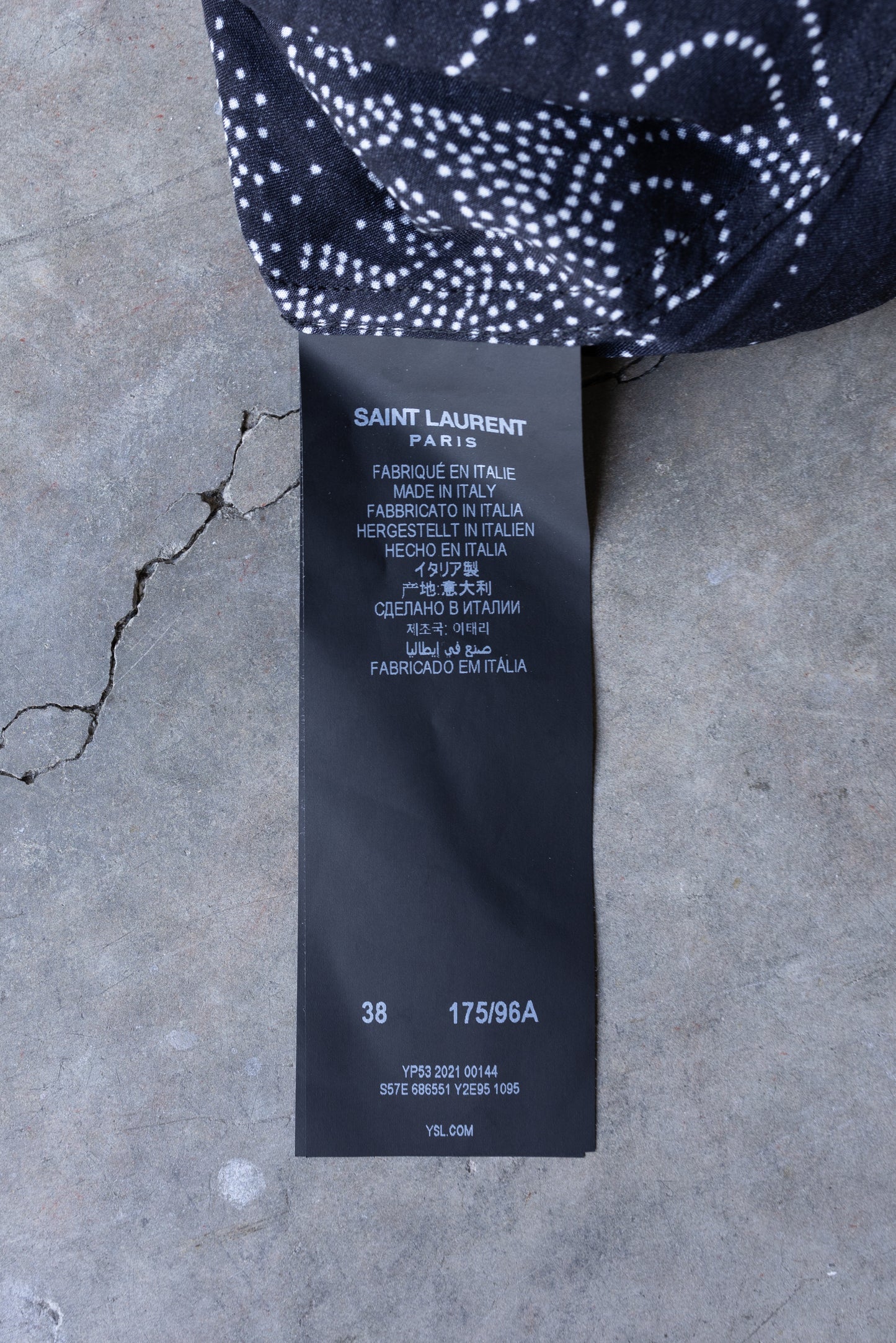 Saint Laurent Silk Shirt