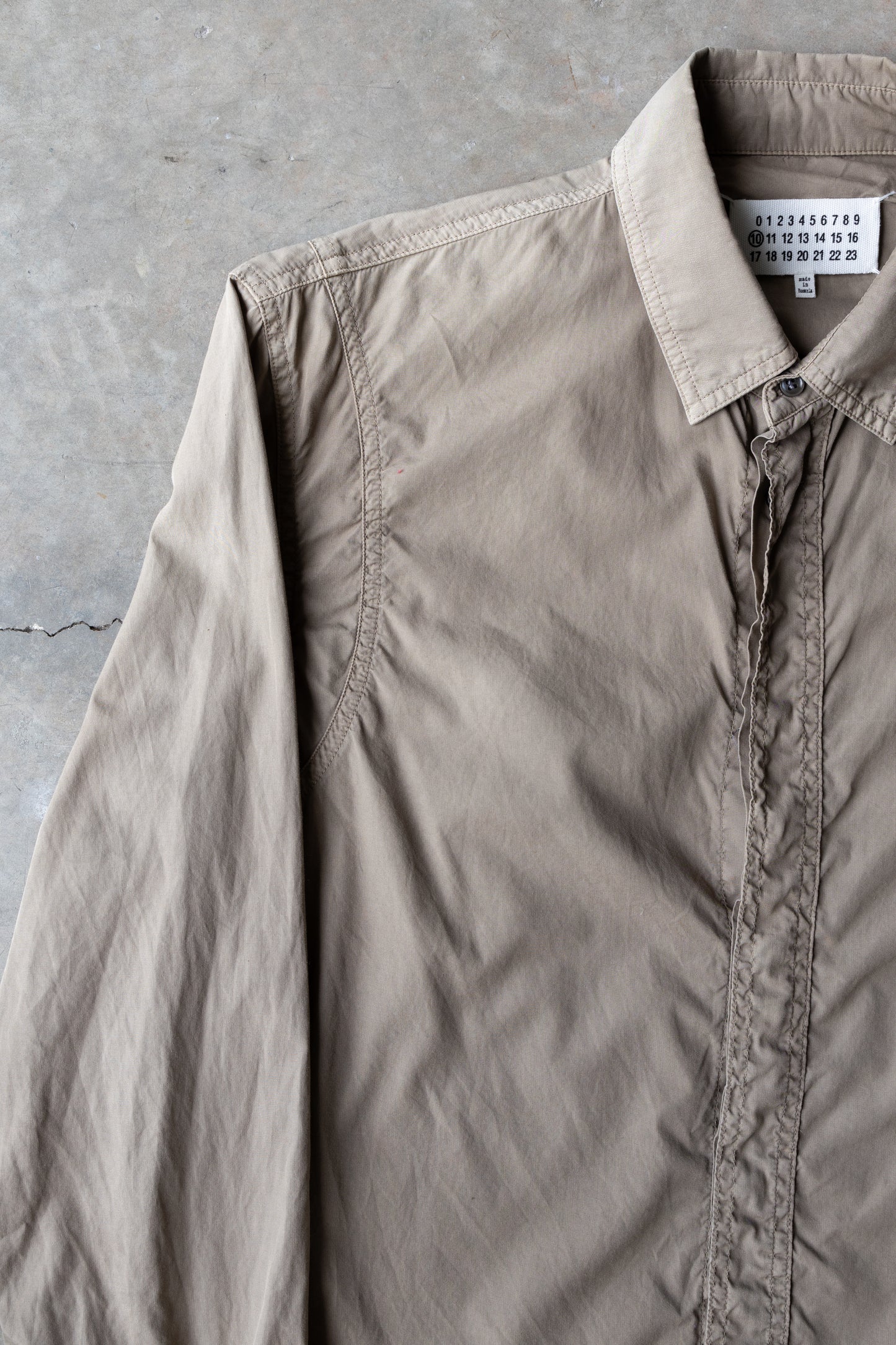 Maison Margiela Brown Button Up