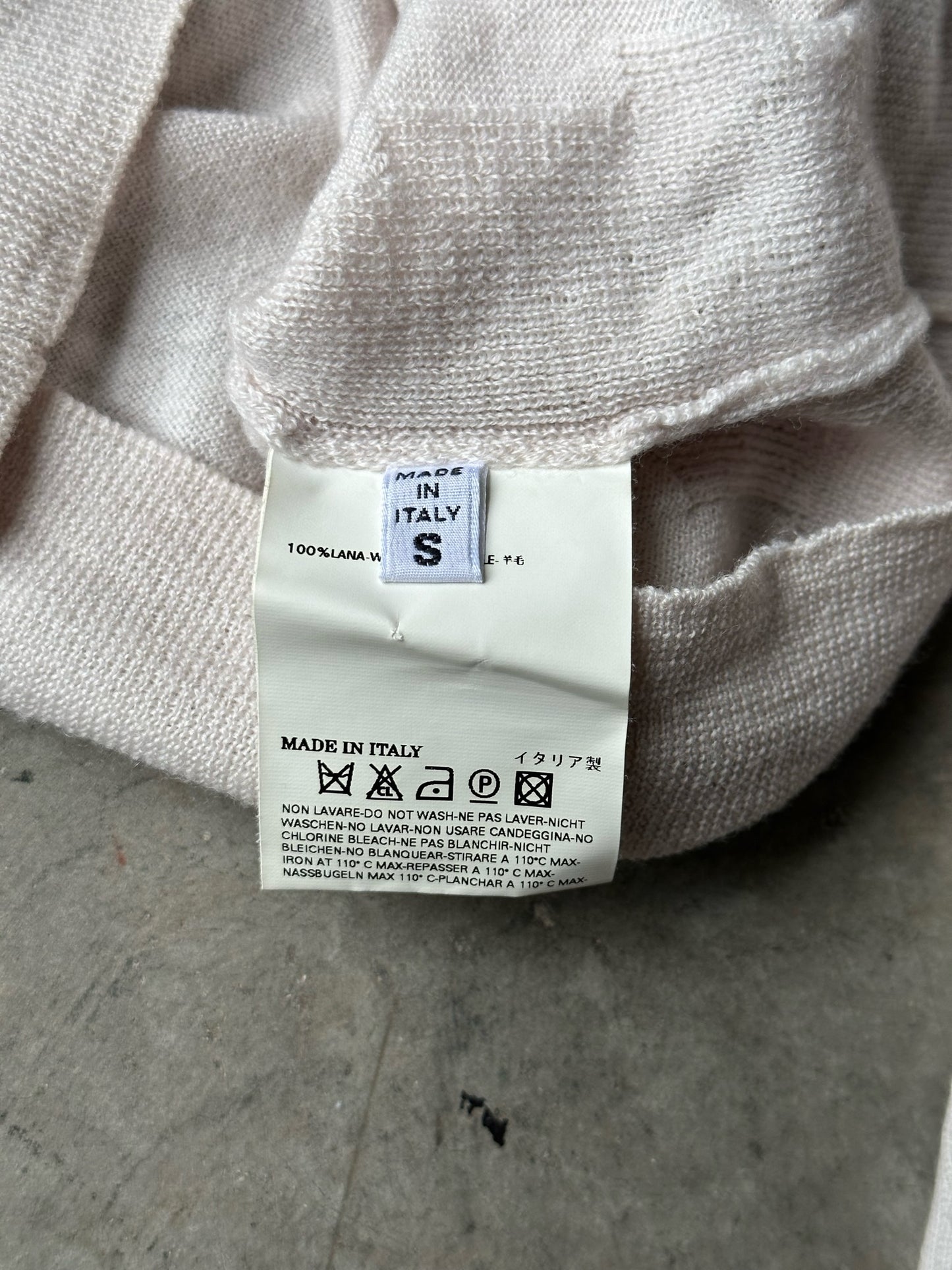 Maison Margiela Beige Cardigan