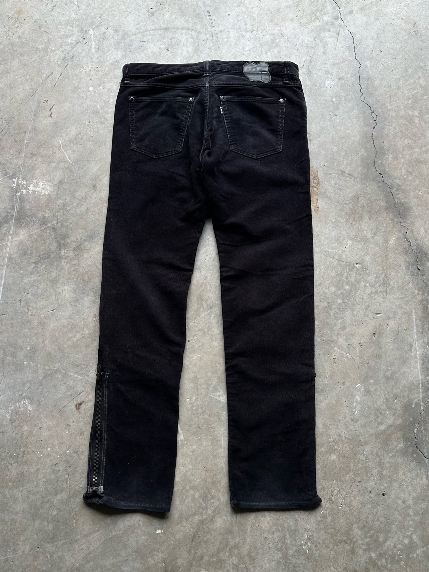 Number (N)ine A/W06 “Noir” Corduroy Pain Denim