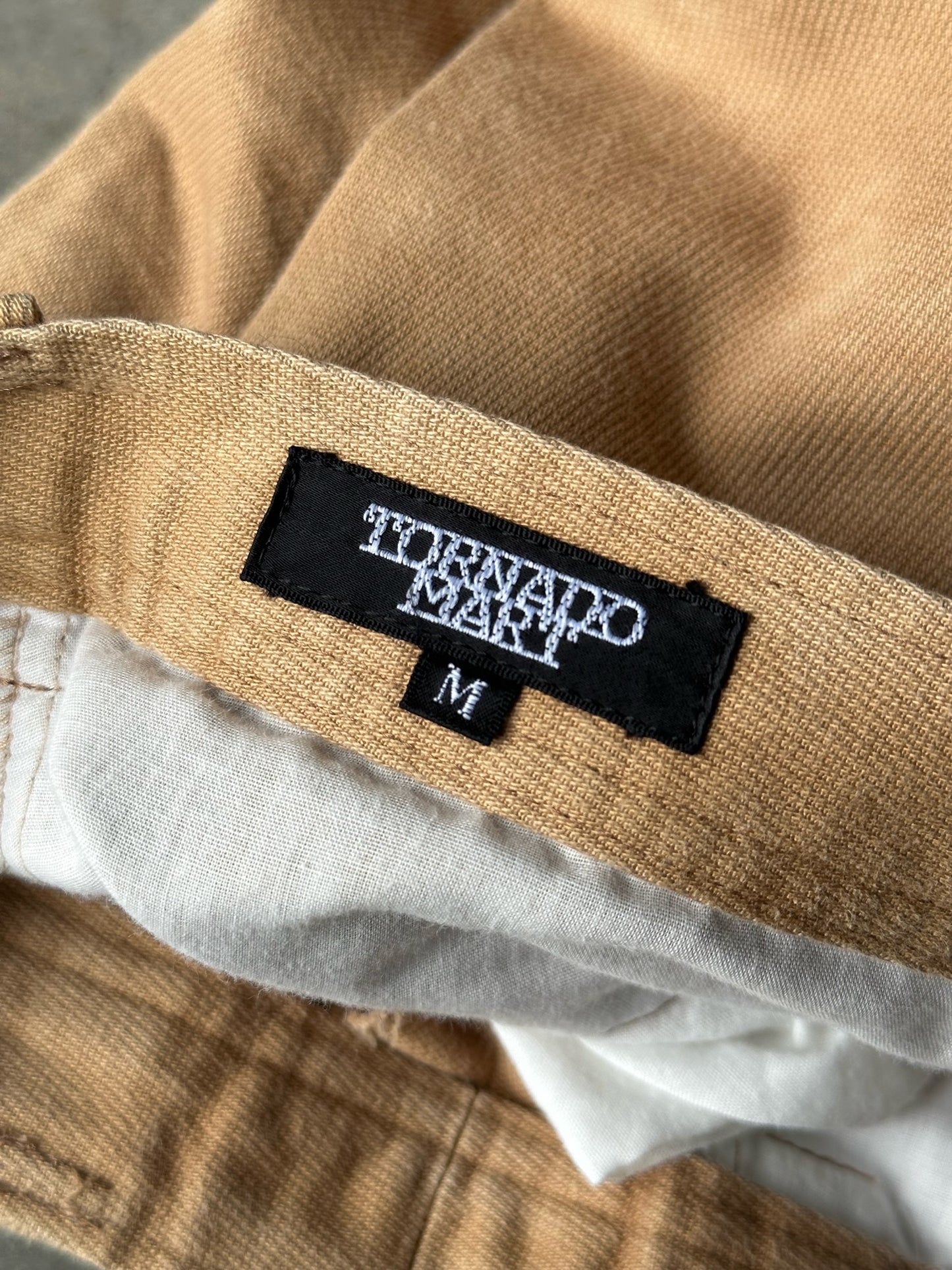 Tornado Mart Beige Flared Denim