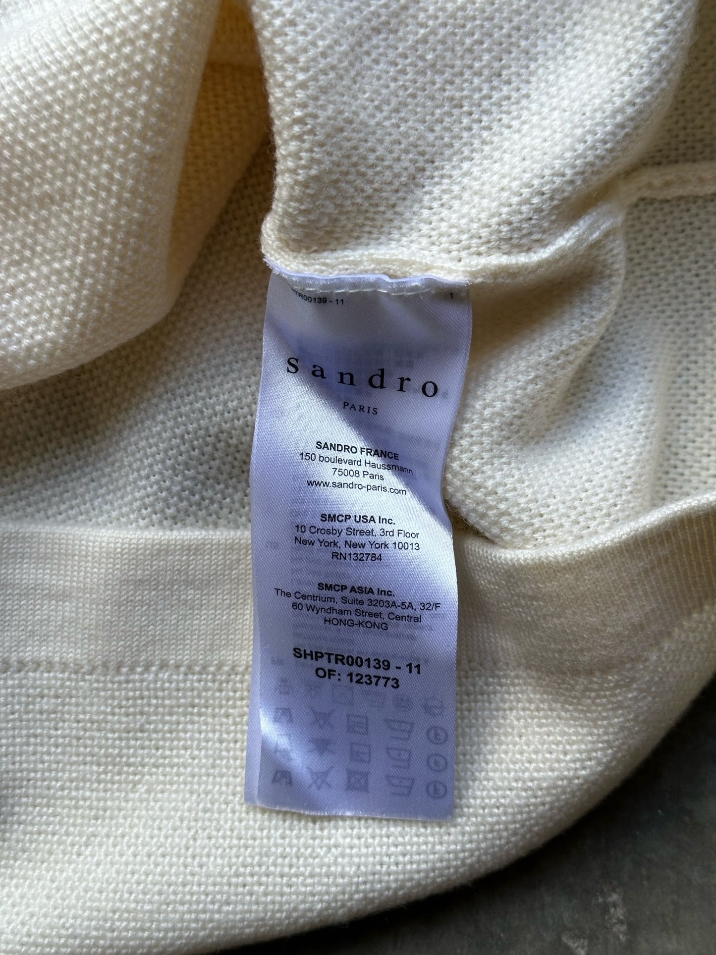 Sandro Knitted Polo