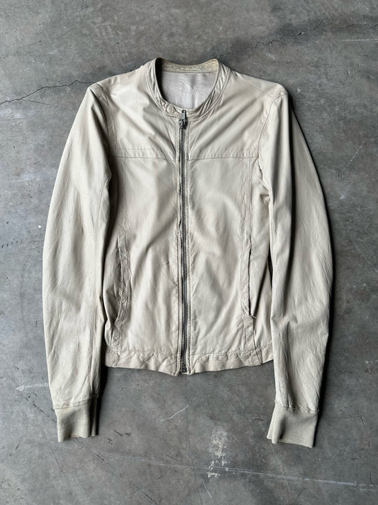 Rick Owens Pearl Leather Jacket