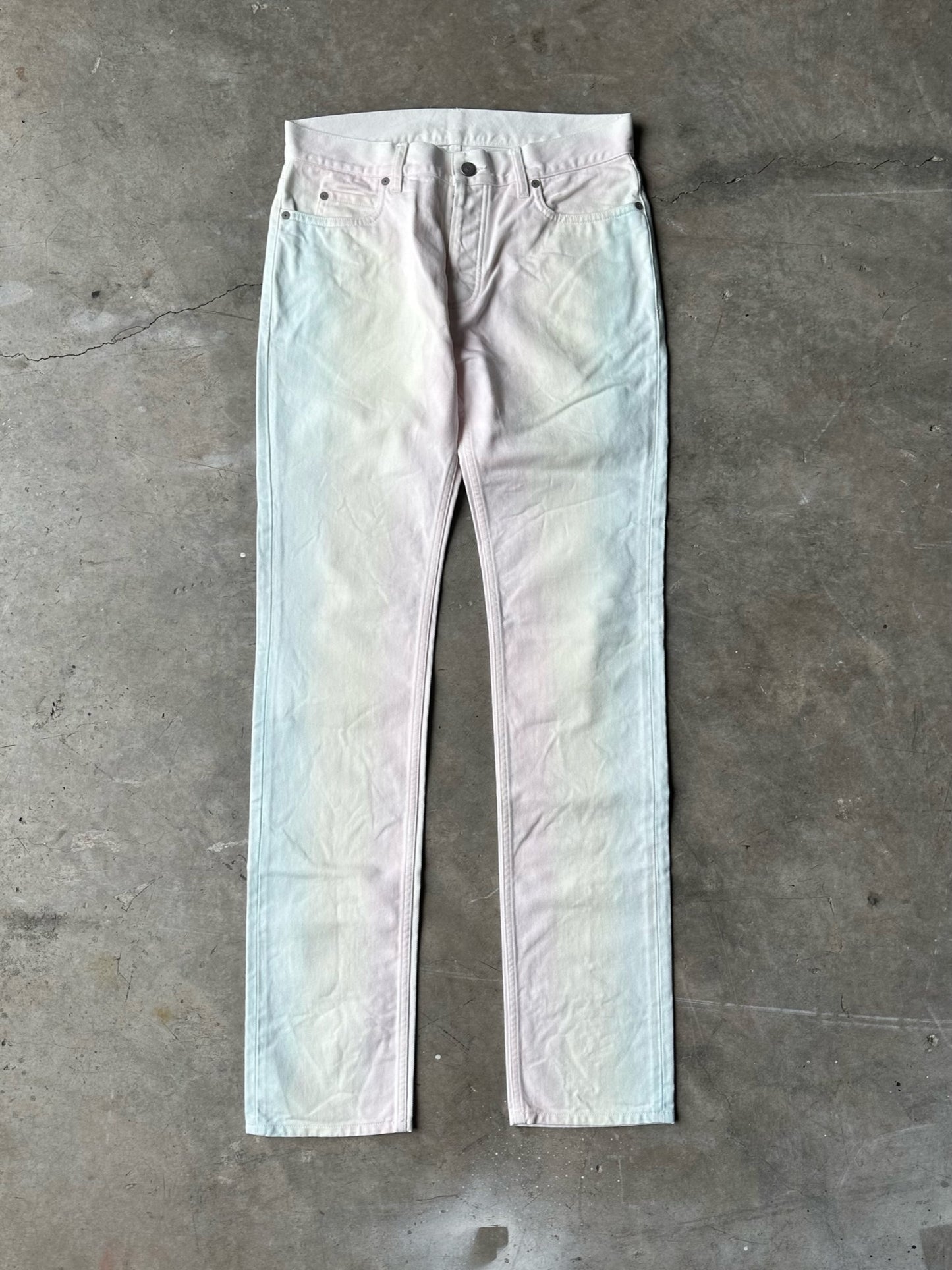 Maison Margiela S/S20 Rainbow Denim