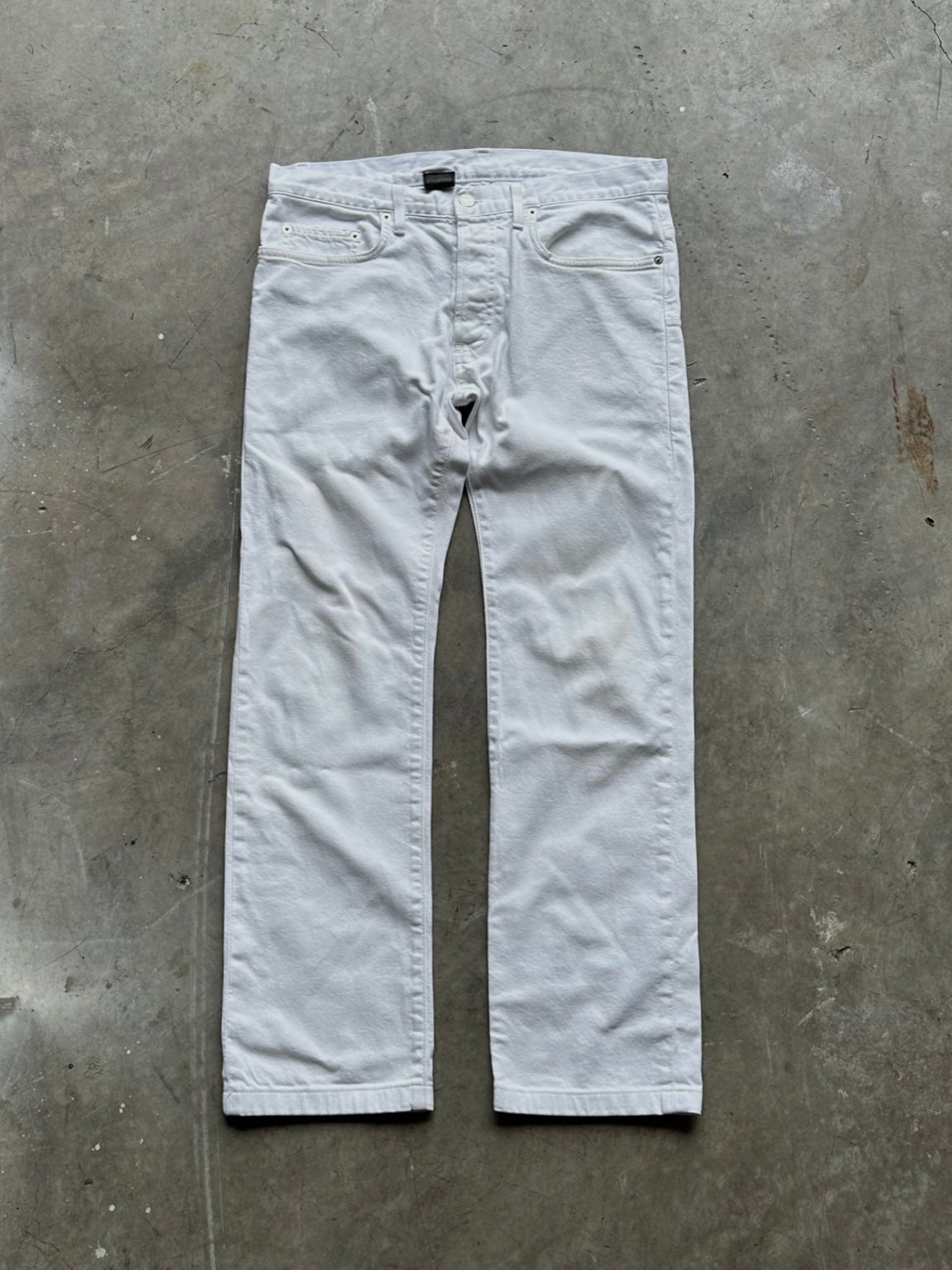 Dior White Denim