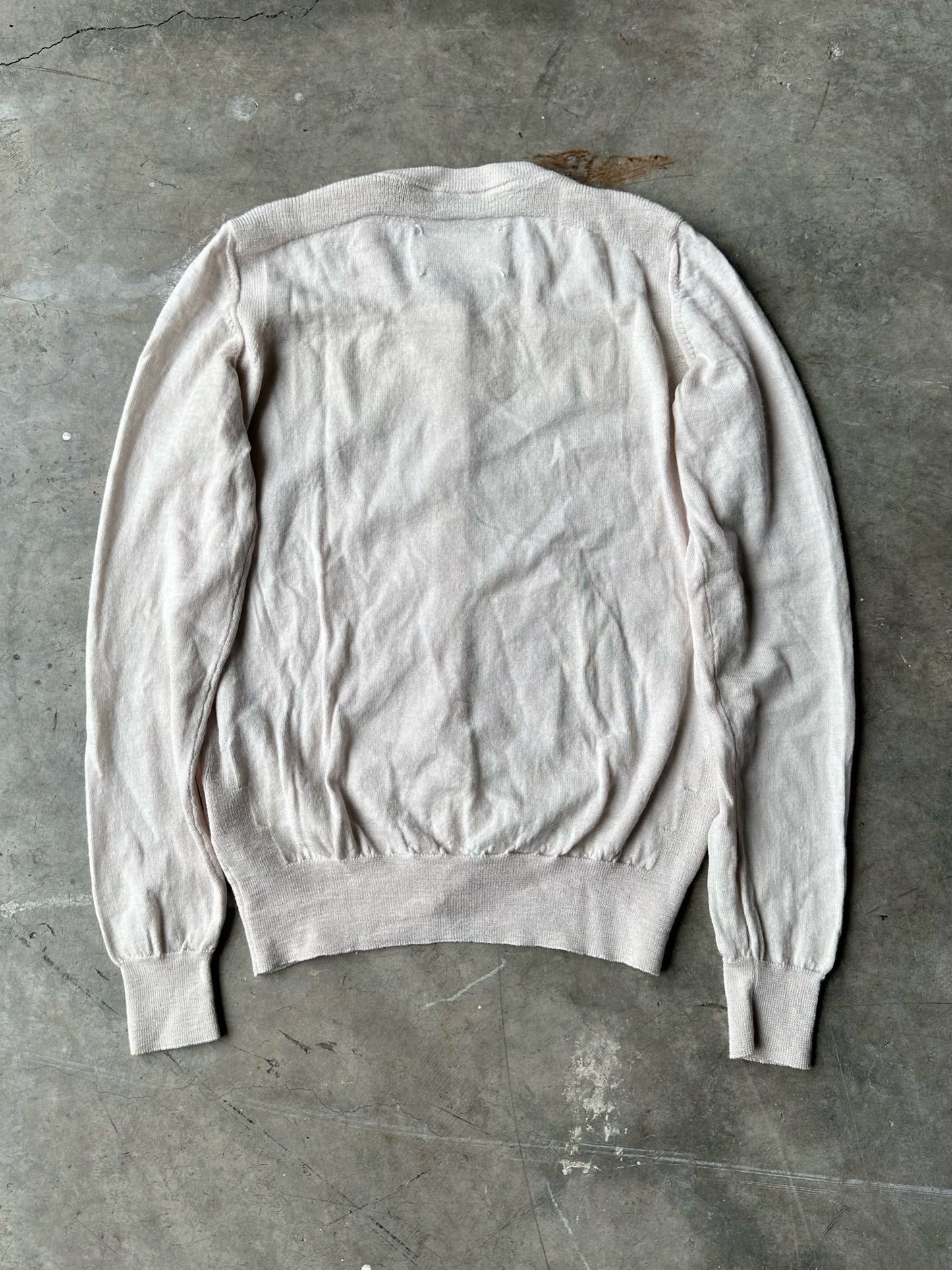 Maison Margiela Beige Cardigan