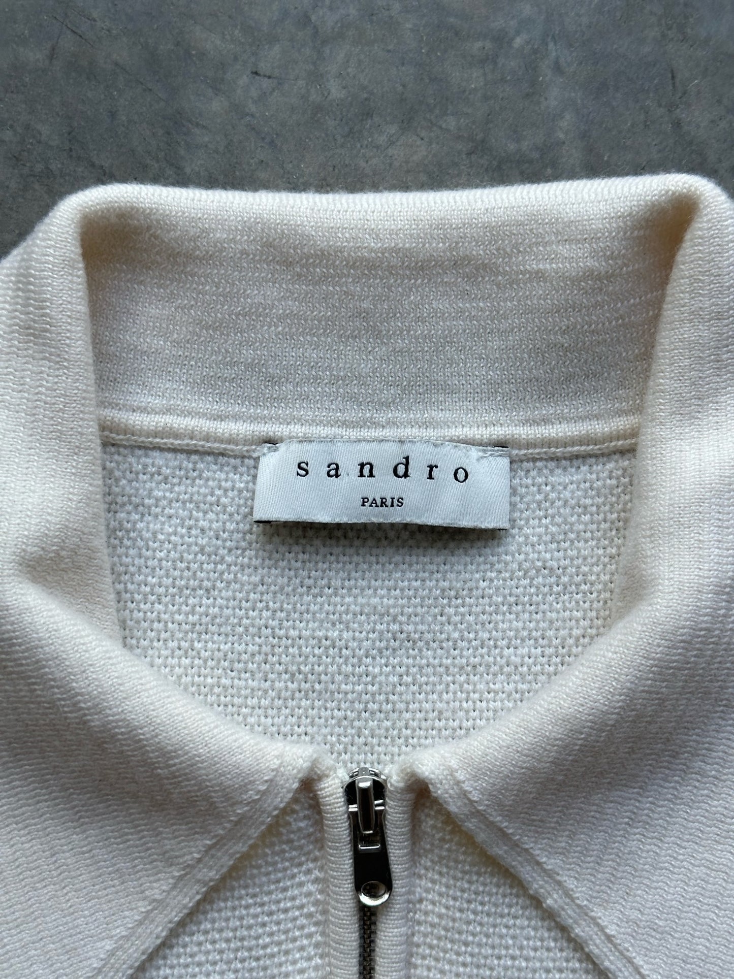 Sandro Knitted Polo