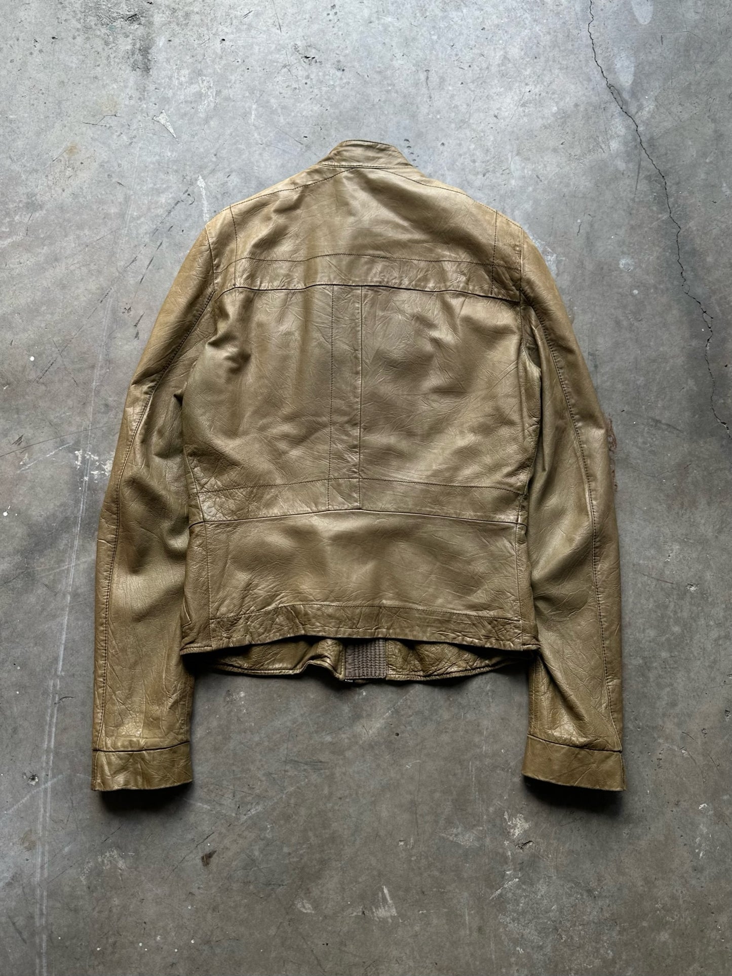 Rick Owens Brown Military Jacket