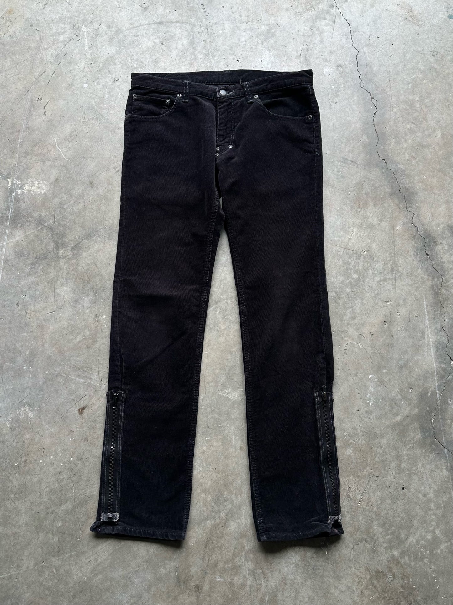 Number (N)ine A/W06 “Noir” Corduroy Pain Denim