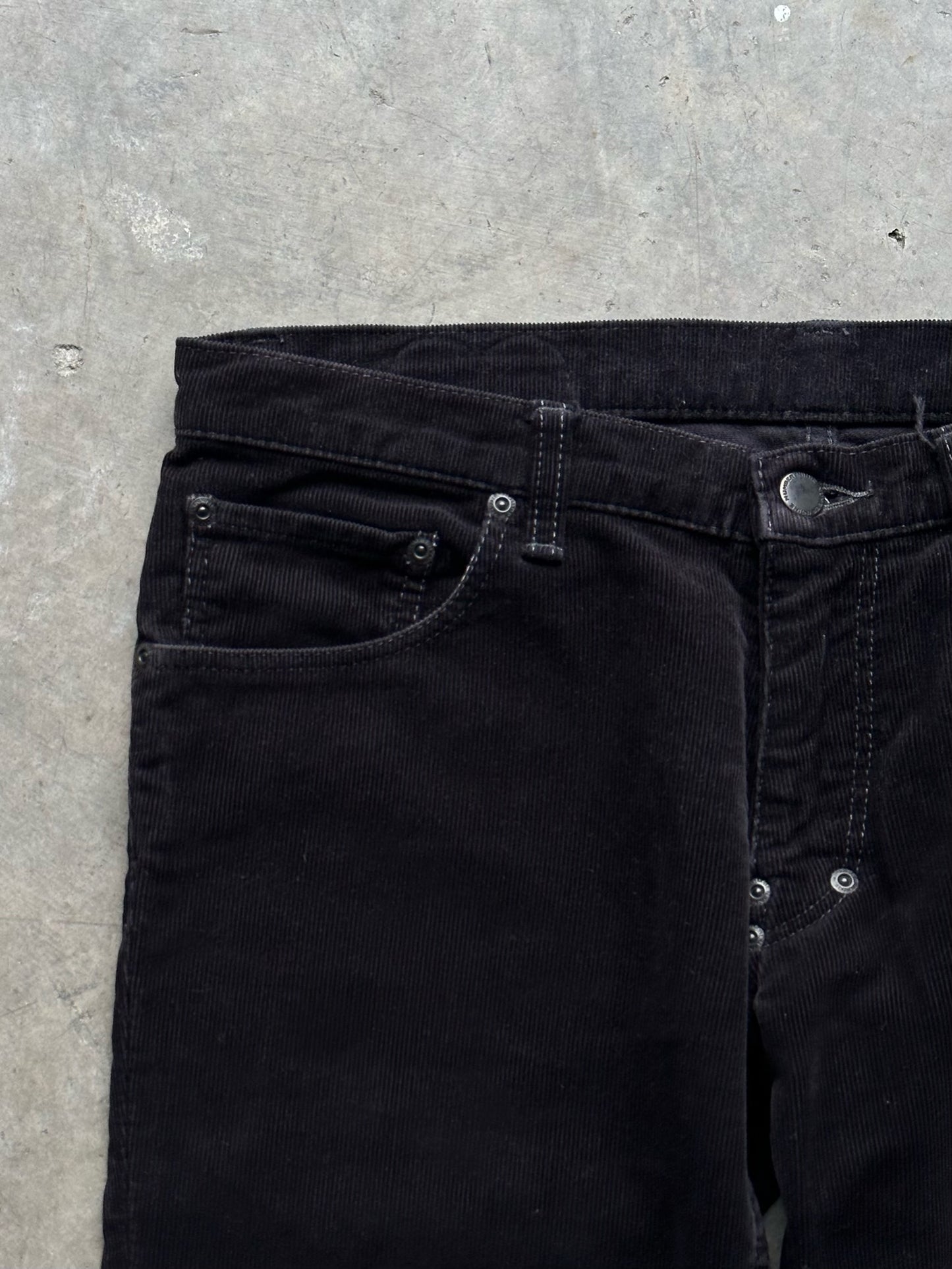 Number (N)ine A/W06 “Noir” Corduroy Pain Denim