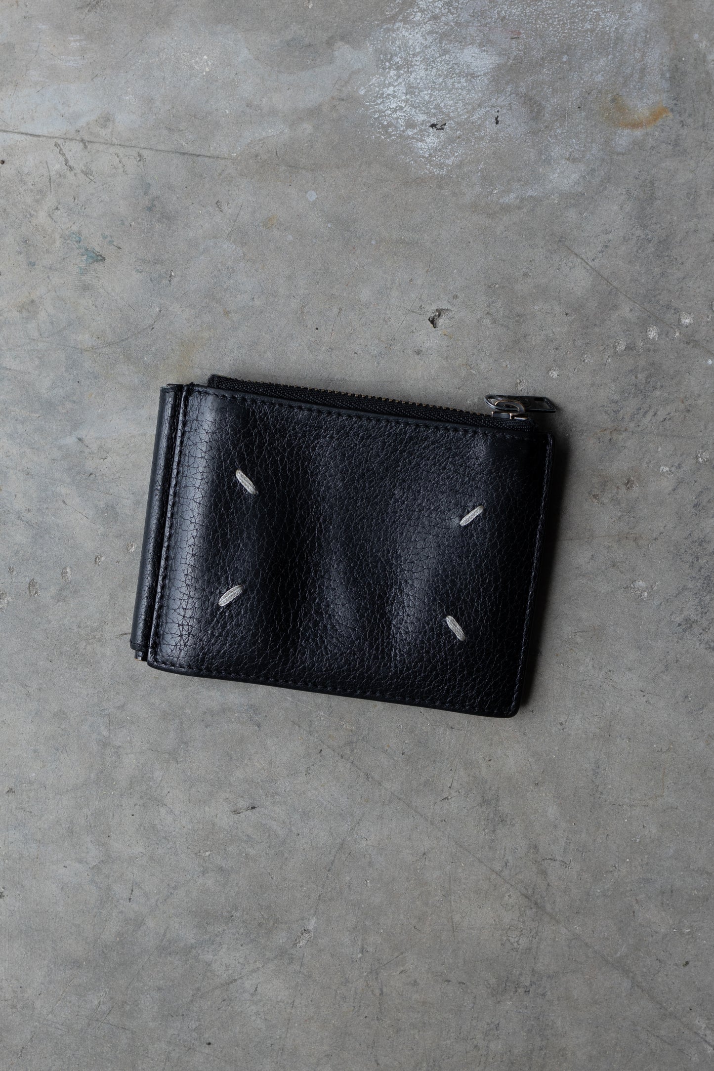 Maison Margiela Black Bifold Card Holder