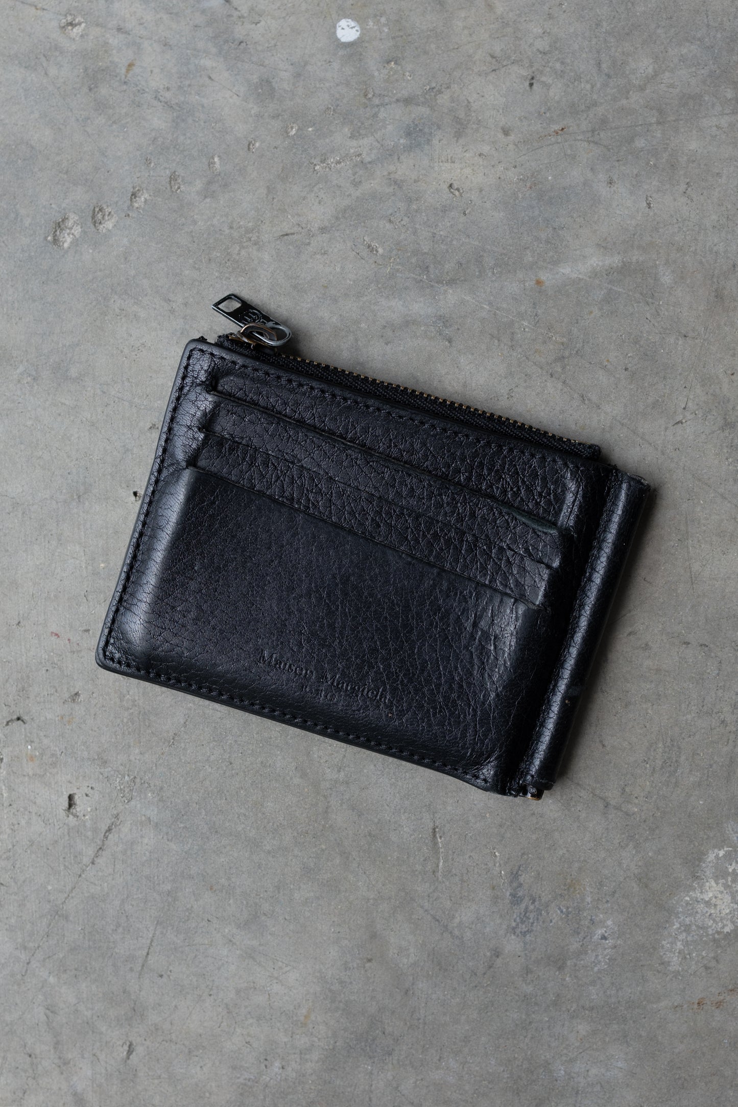 Maison Margiela Black Bifold Card Holder