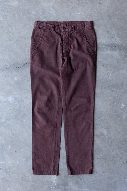 Maison Margiela A/W11 Burgundy Pants