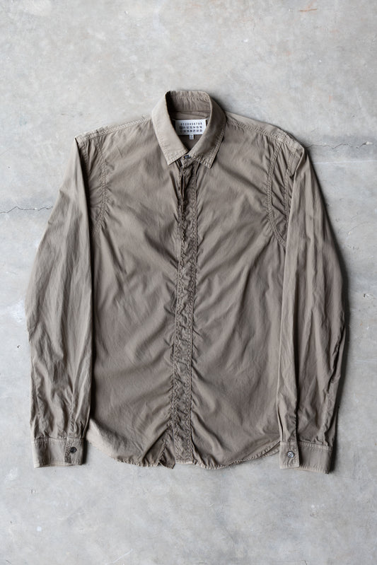 Maison Margiela Brown Button Up