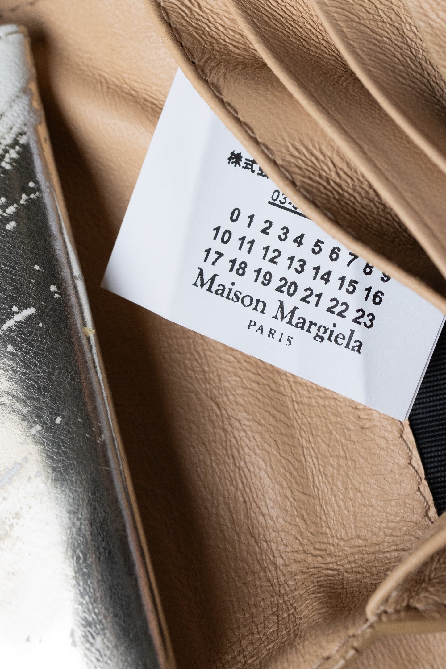 Maison Margiela White/Gold Wallet