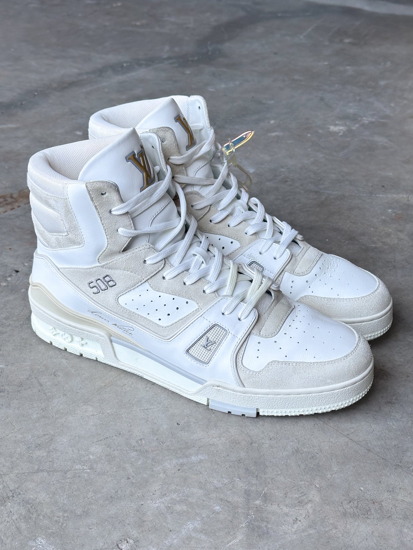 Louis Vuitton High Top Trainers