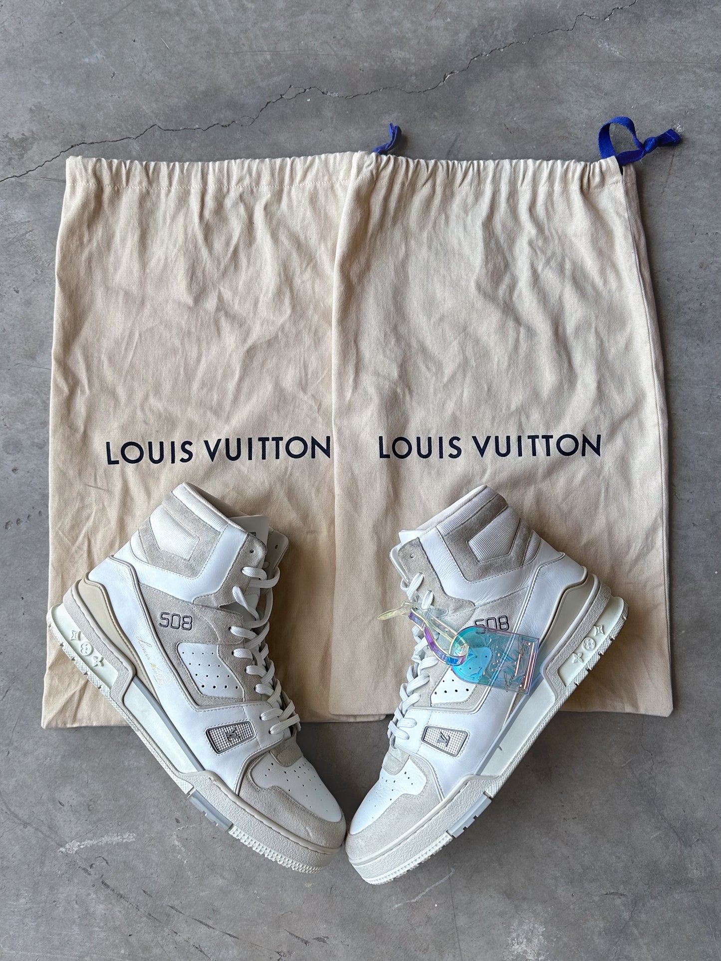 Louis Vuitton High Top Trainers