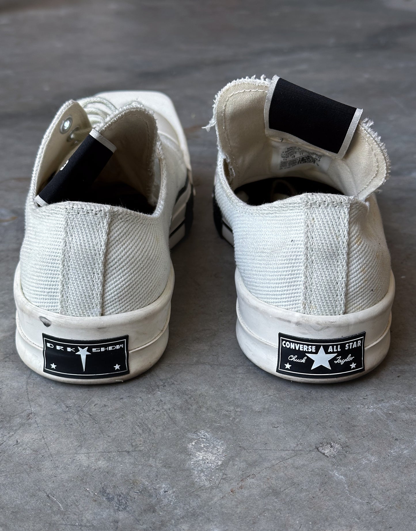 Rick Owens Drkshdw Turbodrk Converse