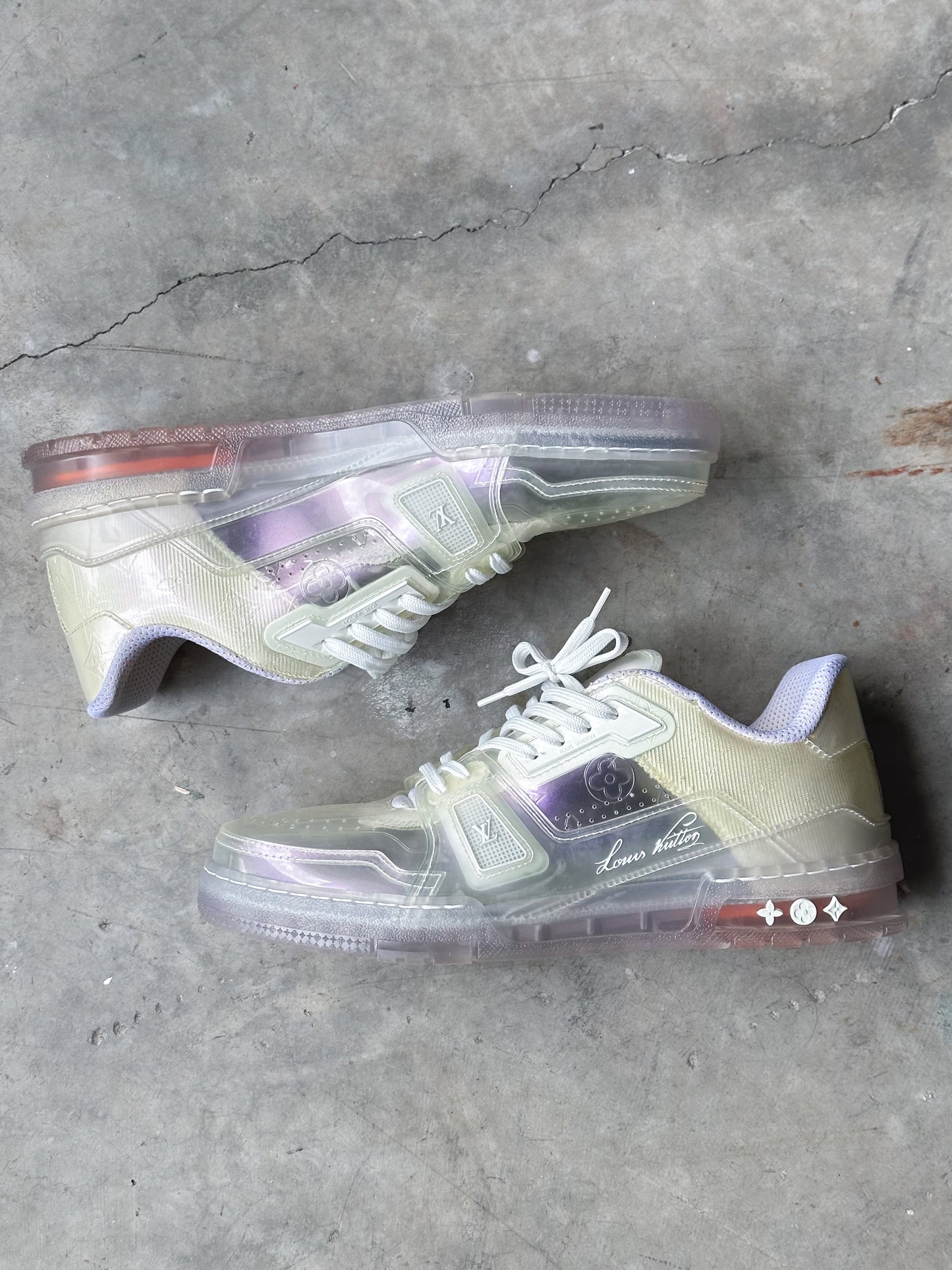 Louis Vuitton Clear Trainers