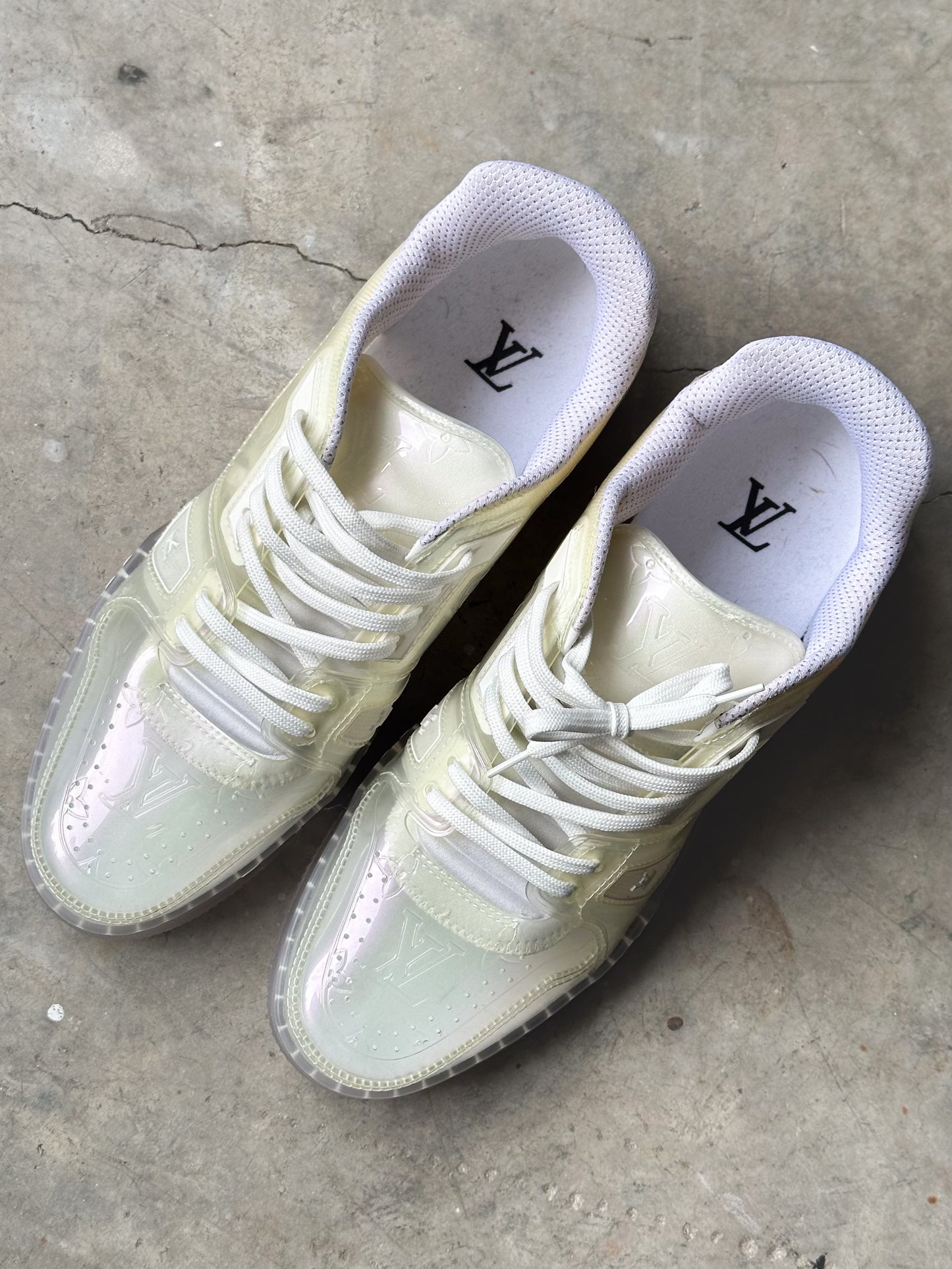 Louis Vuitton Clear Trainers