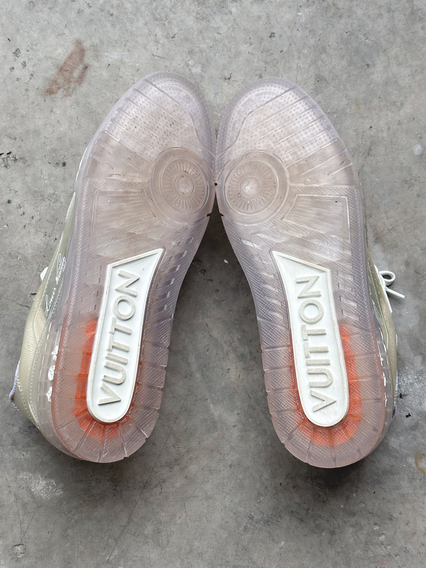 Louis Vuitton Clear Trainers