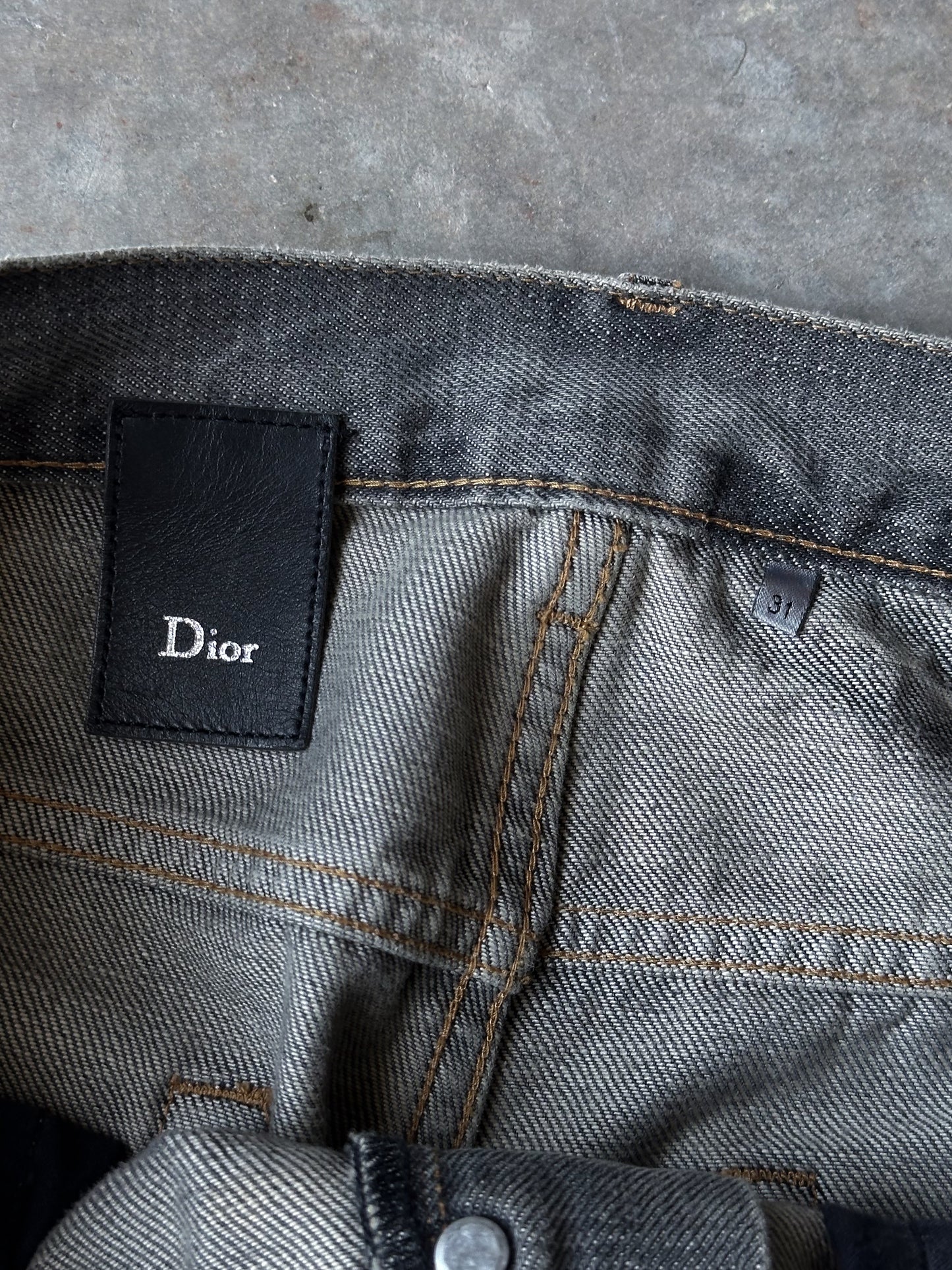 Dior Homme Grey Denim