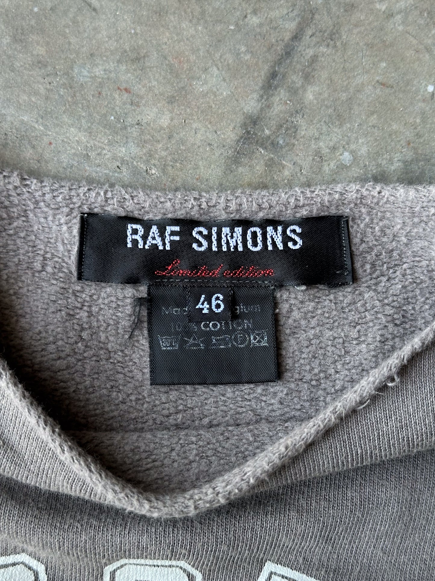 Raf Simons Limited Edition Youngsville Sweatshirt