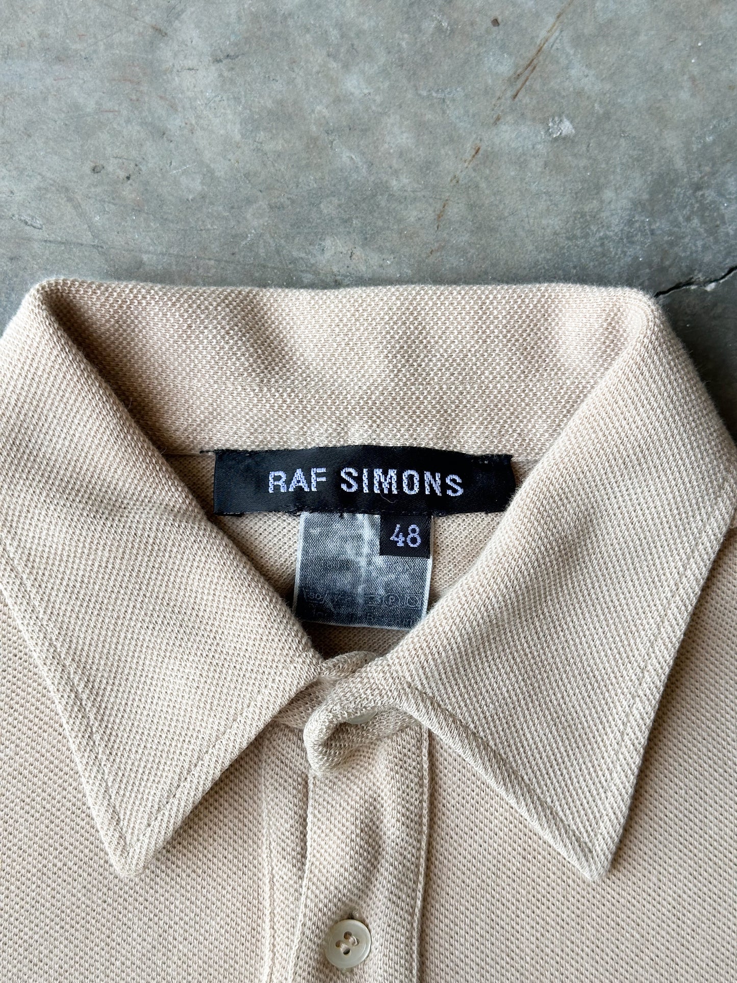 Raf Simons Black Palms Polo