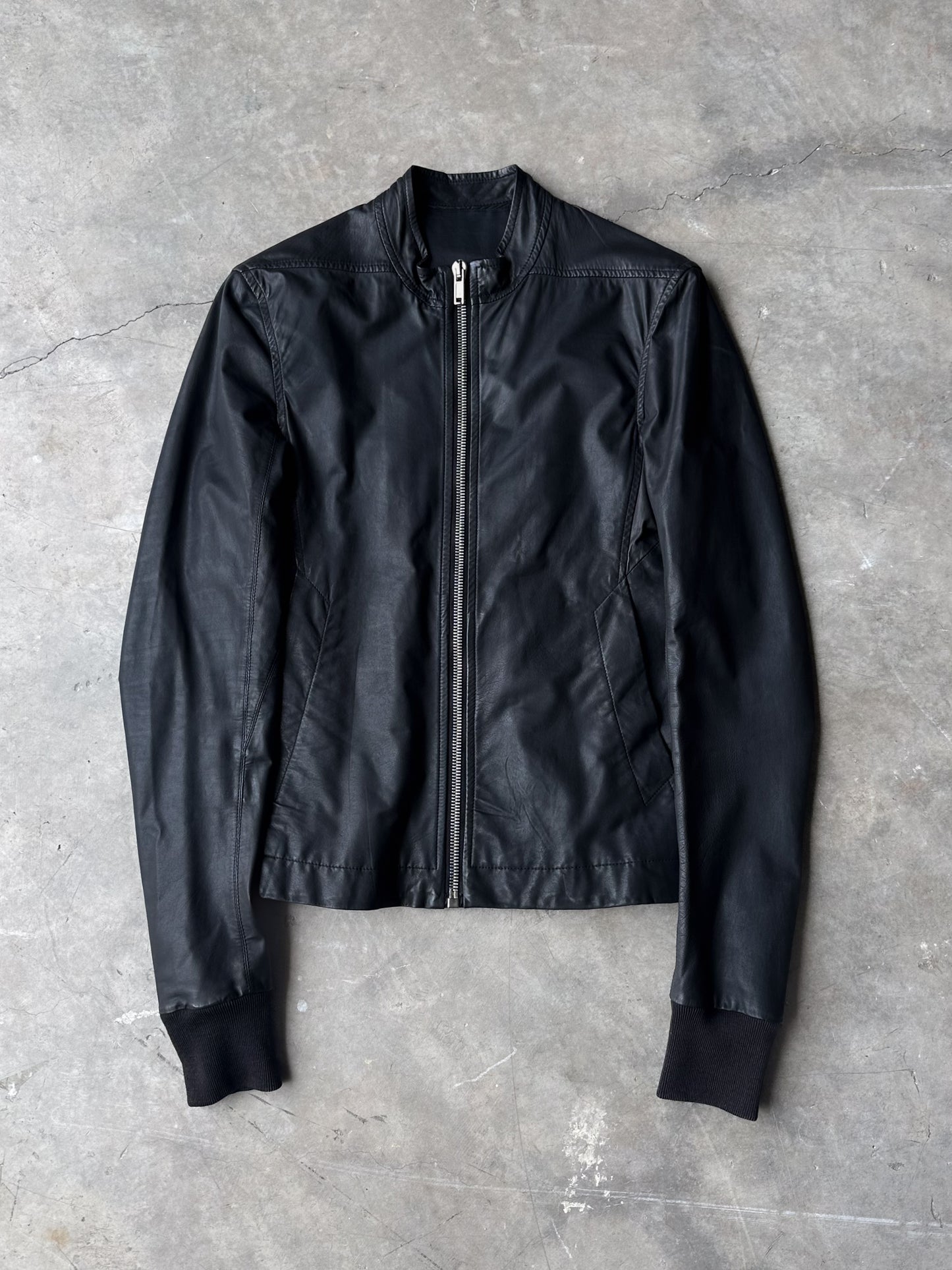 Rick Owens Leather Rider Jacket