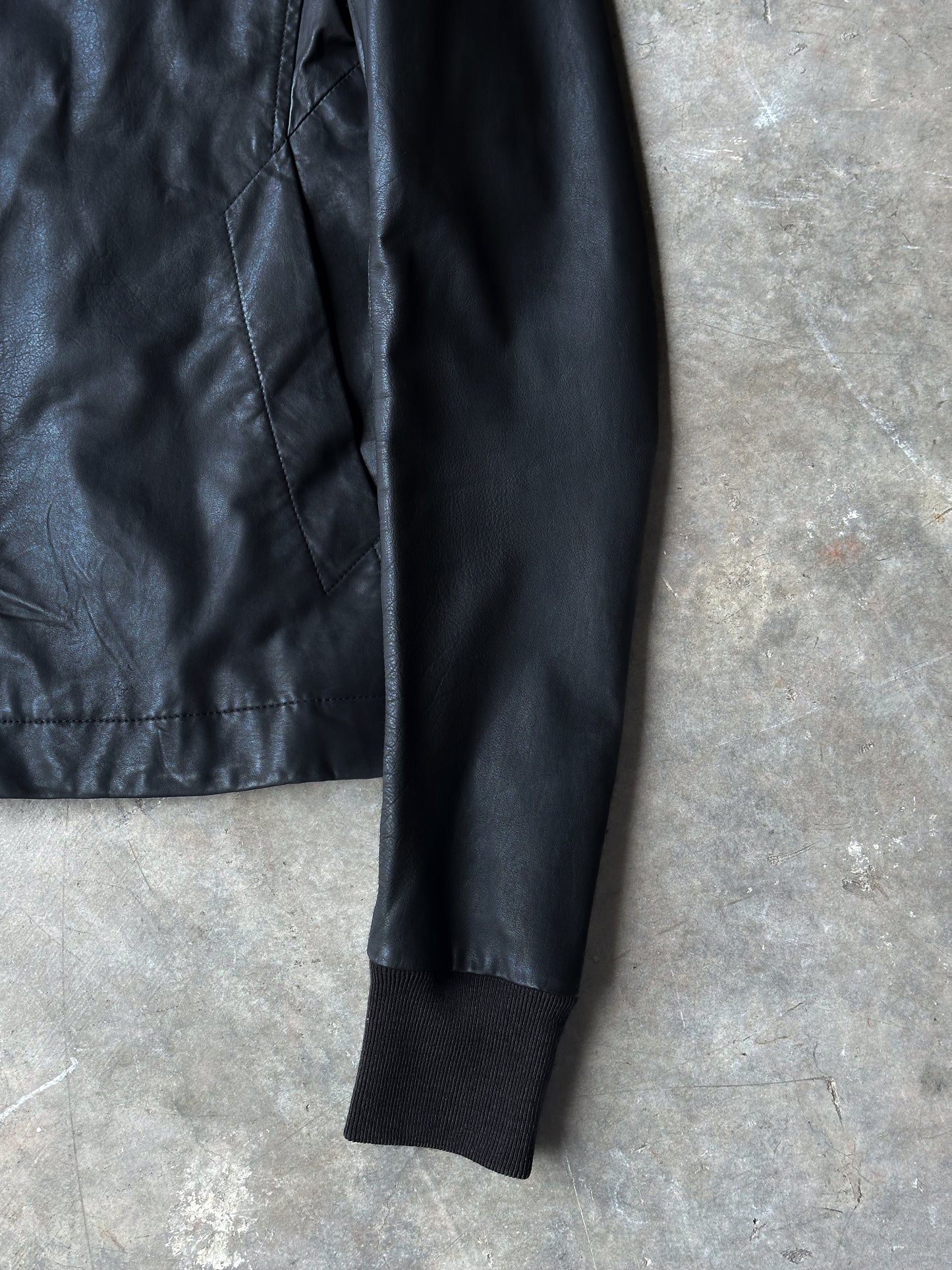 Rick Owens Leather Rider Jacket