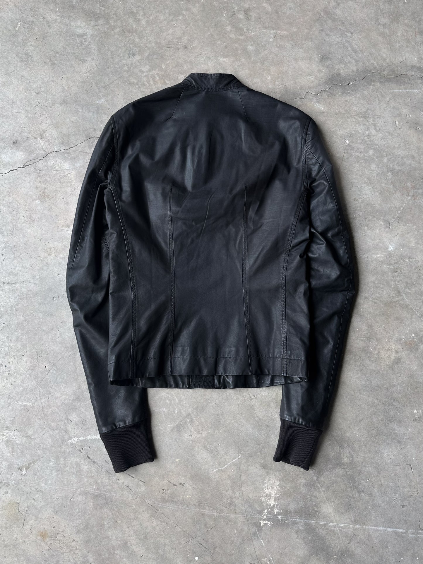 Rick Owens Leather Rider Jacket