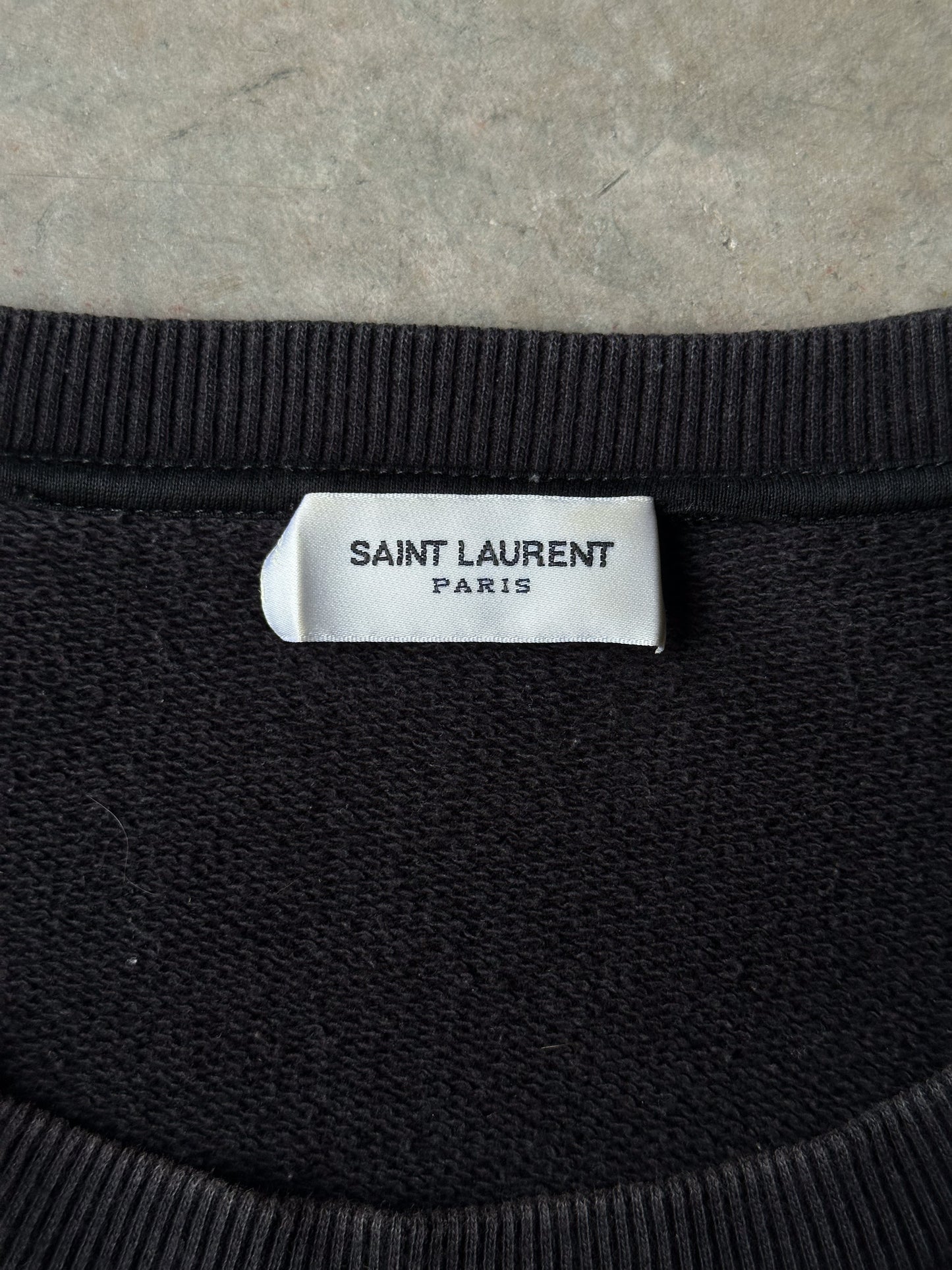 Saint Laurent Bedazzled Long Sleeve