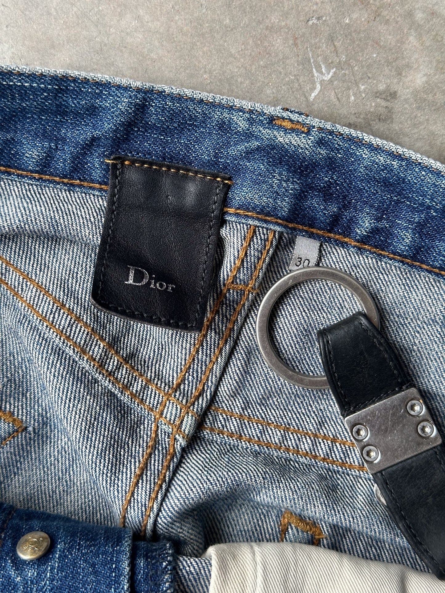 Dior Homme Clawmark Denim