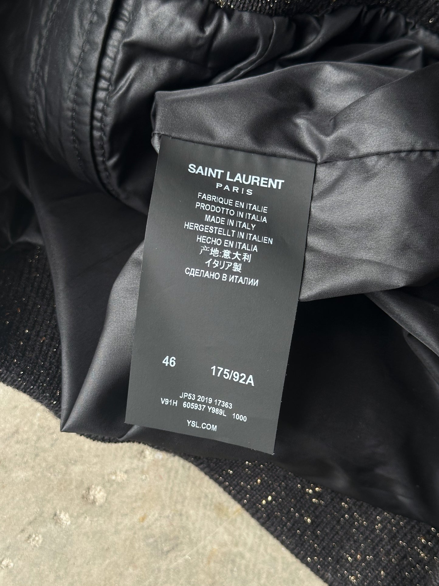 Saint Laurent Nylon Jacket