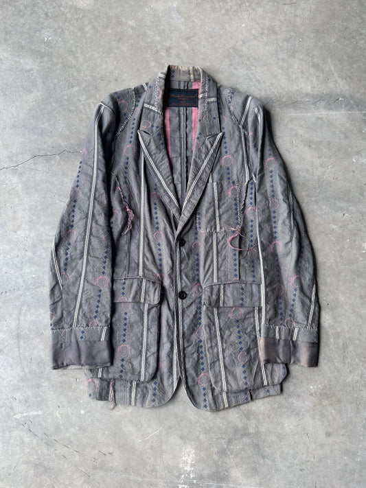 Undercover SS03 Scab Patchwork Blazer