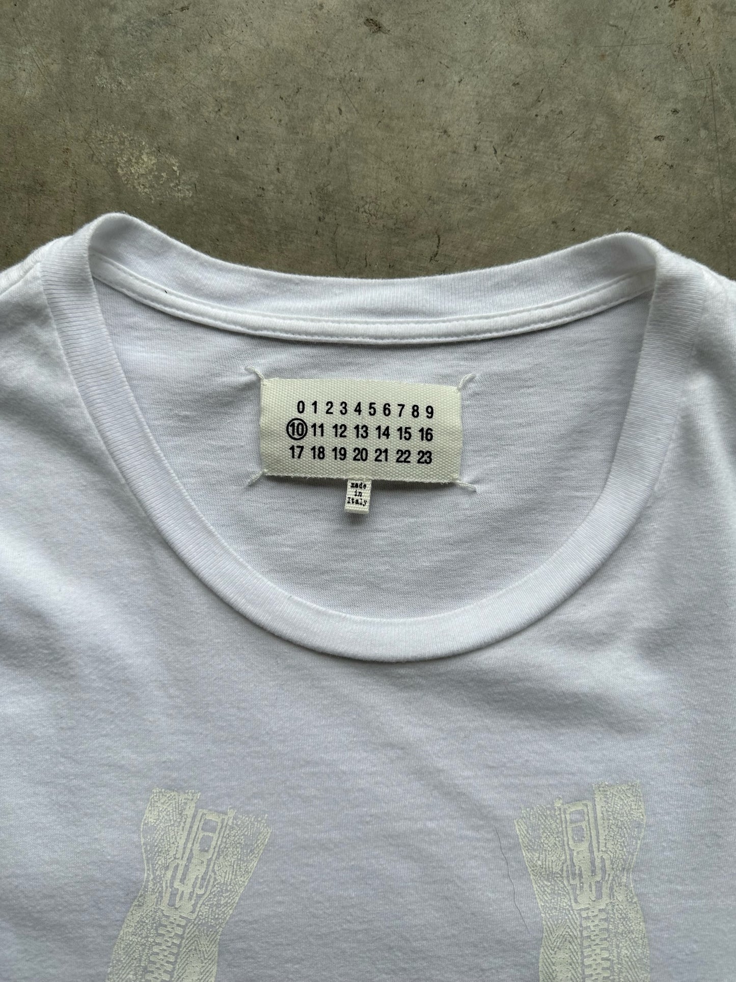 Maison Martin Margiela Zipper Tee