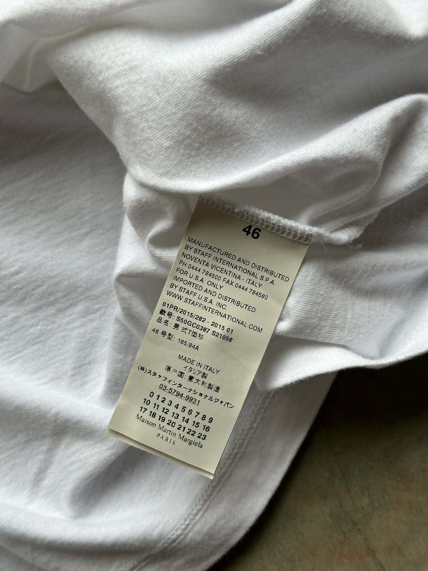 Maison Martin Margiela Zipper Tee