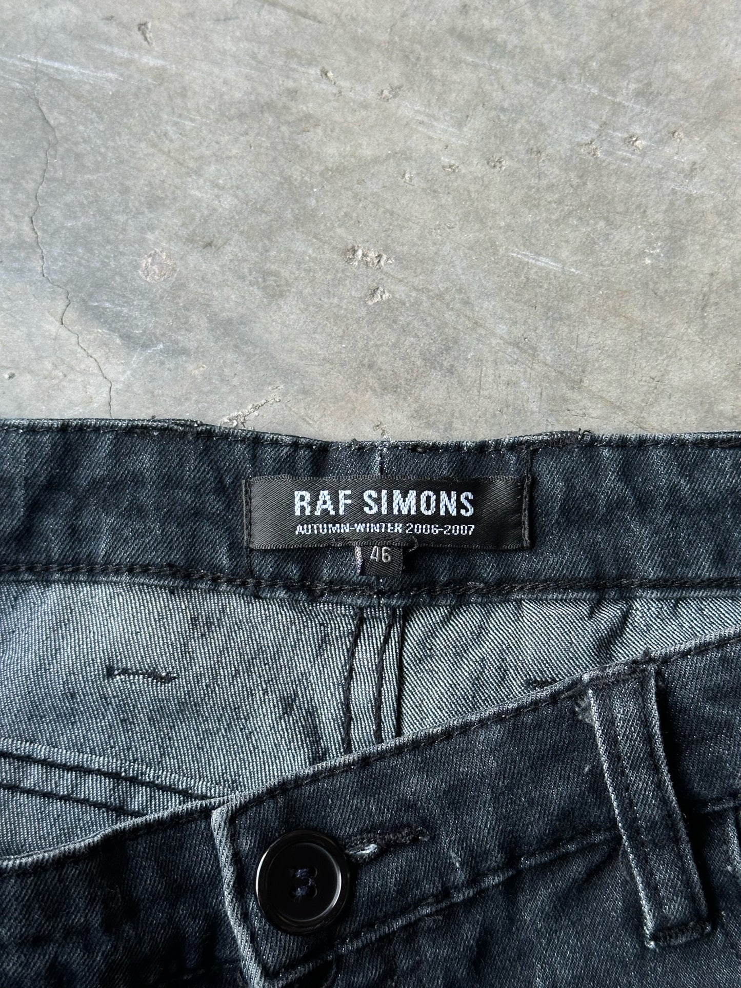 Raf Simons A/W2007 Denim