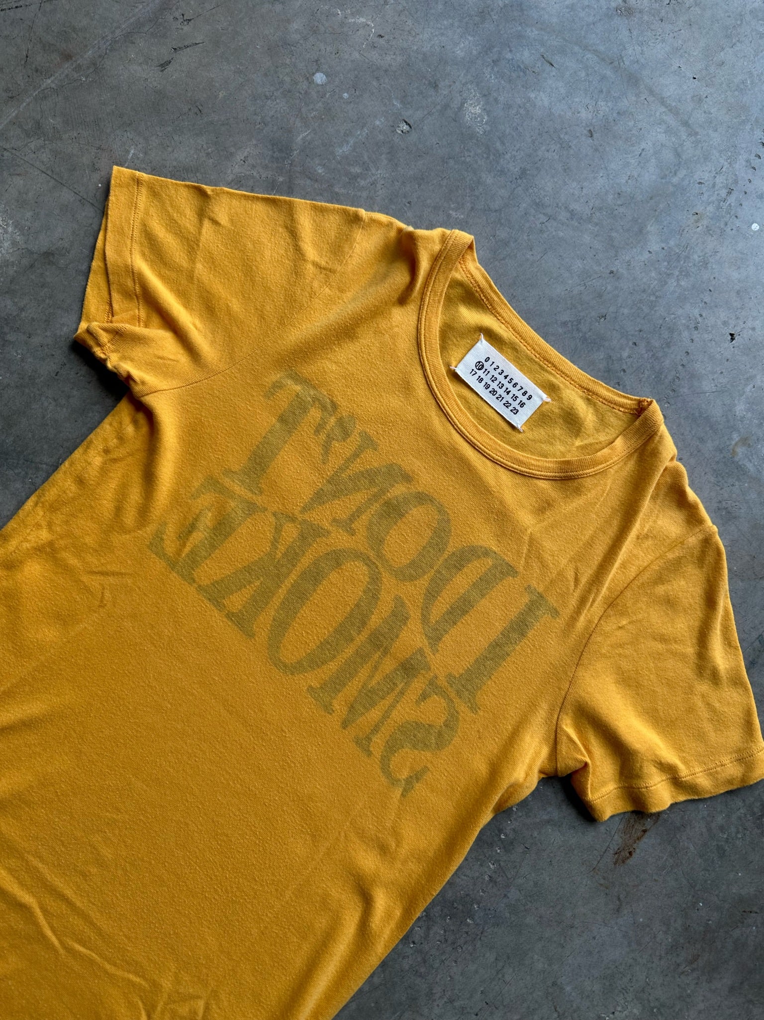 Maison Martin Margiela I Don't Smoke 2006 Tee – AnythingFits