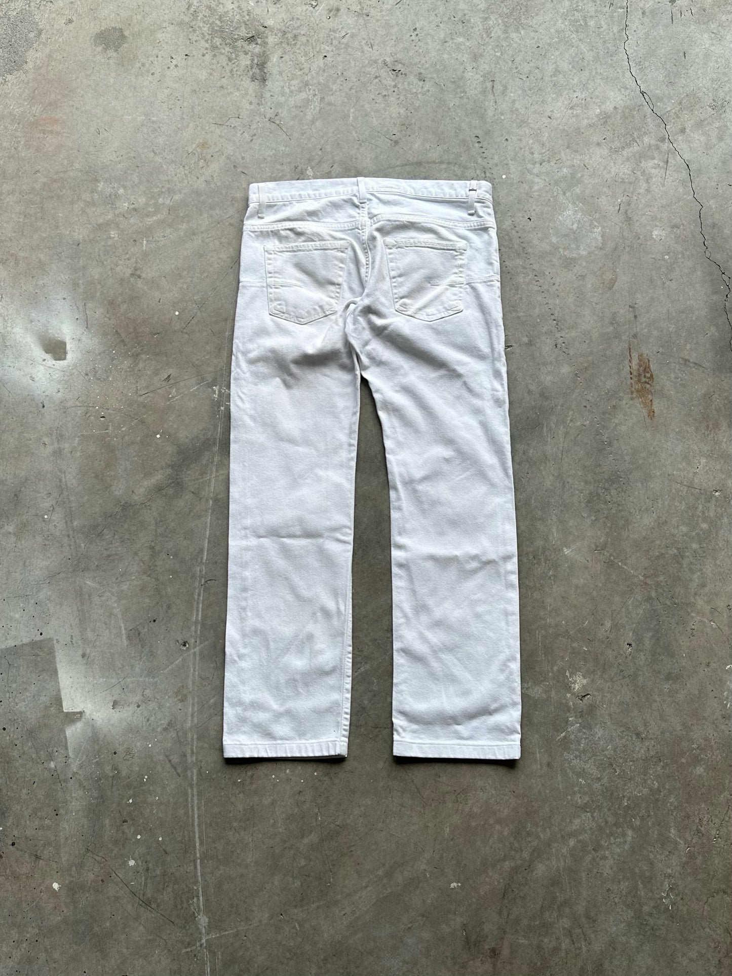 Dior White Denim